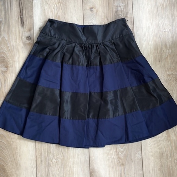 J. Crew Dresses & Skirts - J Crew Collection Silk Taffeta Rugby Stripe Skirt